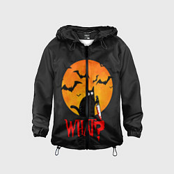 Детская ветровка What Cat Halloween