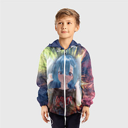 Ветровка с капюшоном детская Rem Slayer, цвет: 3D-белый — фото 2