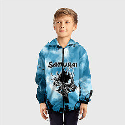 Ветровка с капюшоном детская SAMURAI KING 2077, цвет: 3D-черный — фото 2