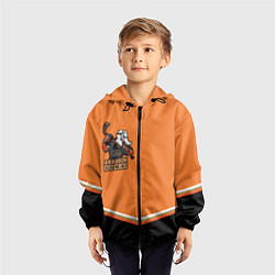Ветровка с капюшоном детская Анахайм Дакс, цвет: 3D-черный — фото 2