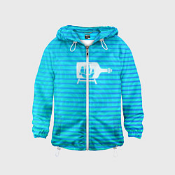 Детская ветровка Кораблик в бутылке