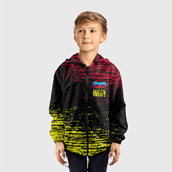 Ветровка с капюшоном детская Хагги Вагги - Поппи Плейтайм, цвет: 3D-черный — фото 2