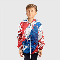Ветровка с капюшоном детская Im from Russia, цвет: 3D-белый — фото 2