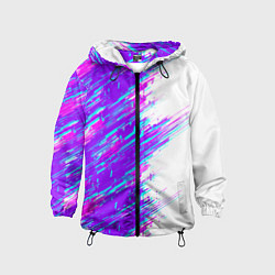 Детская ветровка Neon glitch