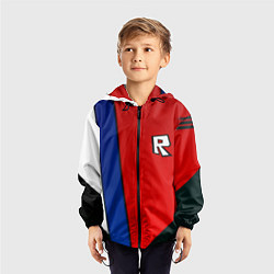 Ветровка с капюшоном детская Roblox uniform, цвет: 3D-черный — фото 2