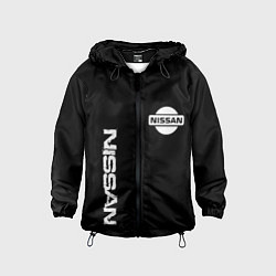 Детская ветровка Nissan logo white auto