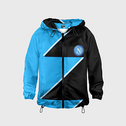 Детская ветровка Napoli fc geometry blue