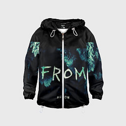 Детская ветровка Извне на фоне леса