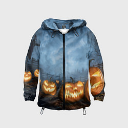 Ветровка с капюшоном детская Костюмы для halloween, цвет: 3D-черный
