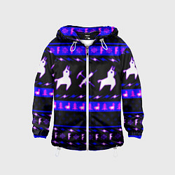 Детская ветровка Fortnite neon pattern