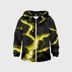 Ветровка с капюшоном детская The rift, цвет: 3D-белый