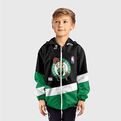 Ветровка с капюшоном детская Бостон Селтикс НБА, цвет: 3D-белый — фото 2
