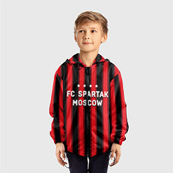 Ветровка с капюшоном детская FC Spartak Moscow 1922, цвет: 3D-черный — фото 2