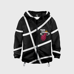 Детская ветровка Майами Хит - баскетбольный линии