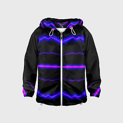 Детская ветровка Color multicoloured neon stripes