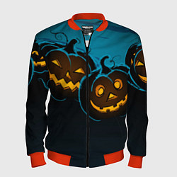 Бомбер мужской Halloween3, цвет: 3D-красный