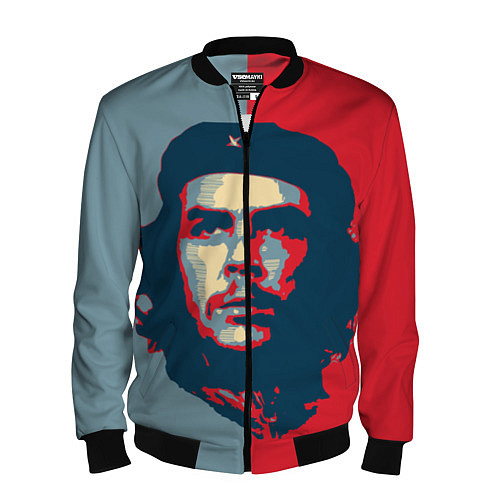 Мужской бомбер Che Guevara / 3D-Черный – фото 1