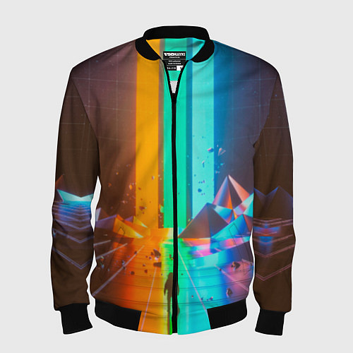 Мужской бомбер Imagine Dragons: Believer / 3D-Черный – фото 1