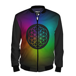 Бомбер мужской Coldplay Colour, цвет: 3D-черный