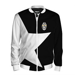 Бомбер мужской FC Juventus: Star, цвет: 3D-белый