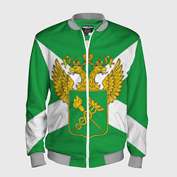Бомбер мужской Таможня, цвет: 3D-меланж