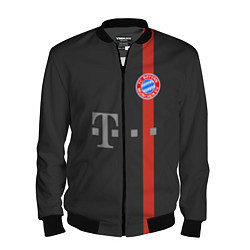 Бомбер мужской Bayern FC: Black 2018, цвет: 3D-черный