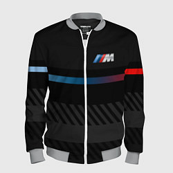 Бомбер мужской BMW: Brand Lines, цвет: 3D-меланж