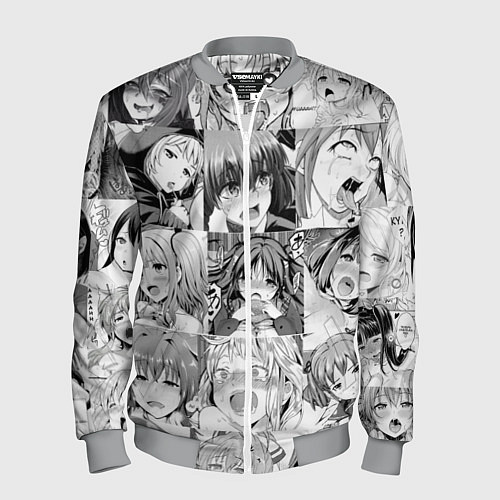 Мужской бомбер Японская анимация компиляция / 3D-Меланж – фото 1