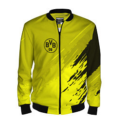 Бомбер мужской FC Borussia: Yellow Original, цвет: 3D-черный