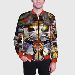 Бомбер мужской My Hero Academia, цвет: 3D-красный — фото 2