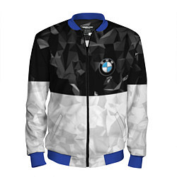 Бомбер мужской BMW BLACK COLLECTION, цвет: 3D-синий