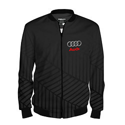 Бомбер мужской Audi: Grey Collection, цвет: 3D-черный