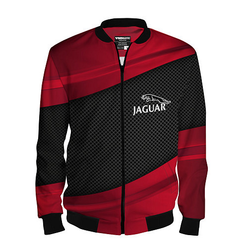 Мужской бомбер Jaguar: Red Sport / 3D-Черный – фото 1