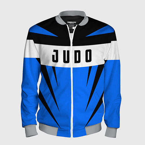 Мужской бомбер Judo Fighter / 3D-Меланж – фото 1