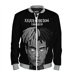 Бомбер мужской XXXTentacion: 1998-2018, цвет: 3D-меланж