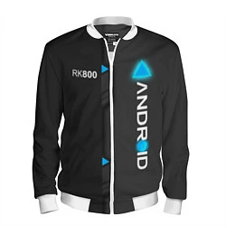 Бомбер мужской RK800 Android, цвет: 3D-белый