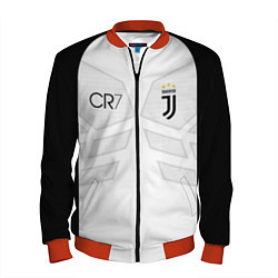 Бомбер мужской FC Juventus: CR7 18-19, цвет: 3D-красный