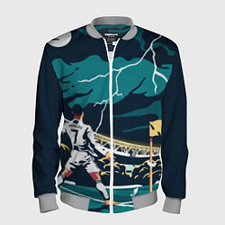 Бомбер мужской Ronaldo lightning, цвет: 3D-меланж