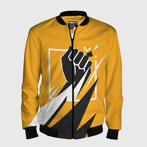 Мужской бомбер R6S: Finka / 3D-Черный – фото 1