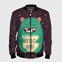 Мужской бомбер Monster: Hug me