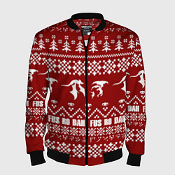 Бомбер мужской Winter TES, цвет: 3D-черный