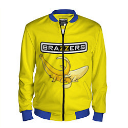 Бомбер мужской Brazzers: Yellow Banana, цвет: 3D-синий