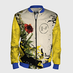 Бомбер мужской TOP: Chlorine, цвет: 3D-синий