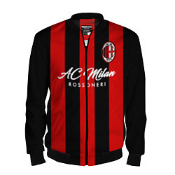 Бомбер мужской AC Milan, цвет: 3D-черный