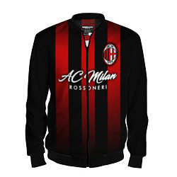Бомбер мужской AC Milan, цвет: 3D-черный