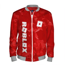 Бомбер мужской ROBLOX: Red Style, цвет: 3D-меланж