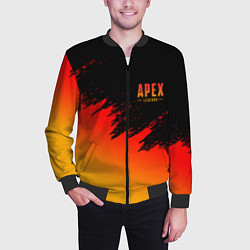 Бомбер мужской Apex Sprite, цвет: 3D-черный — фото 2
