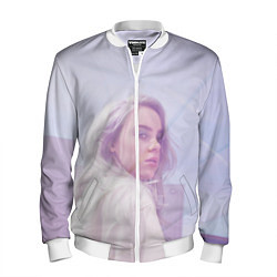 Бомбер мужской Billie Eilish: Light Pink, цвет: 3D-белый