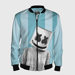 Бомбер мужской Marshmello, цвет: 3D-черный