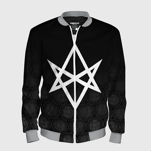 Мужской бомбер BRING ME THE HORIZON / 3D-Меланж – фото 1